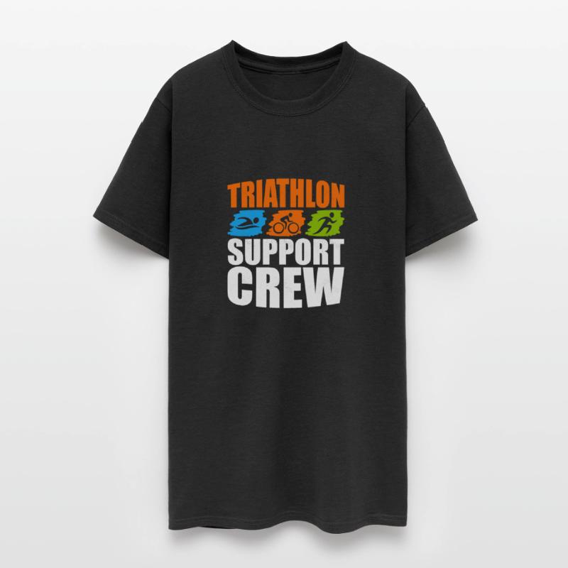 Triathlon Support Crew Triathlete Swim Cycle Run