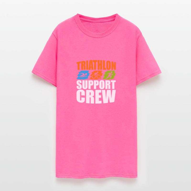 Triathlon Support Crew Triathlete Swim Cycle Run