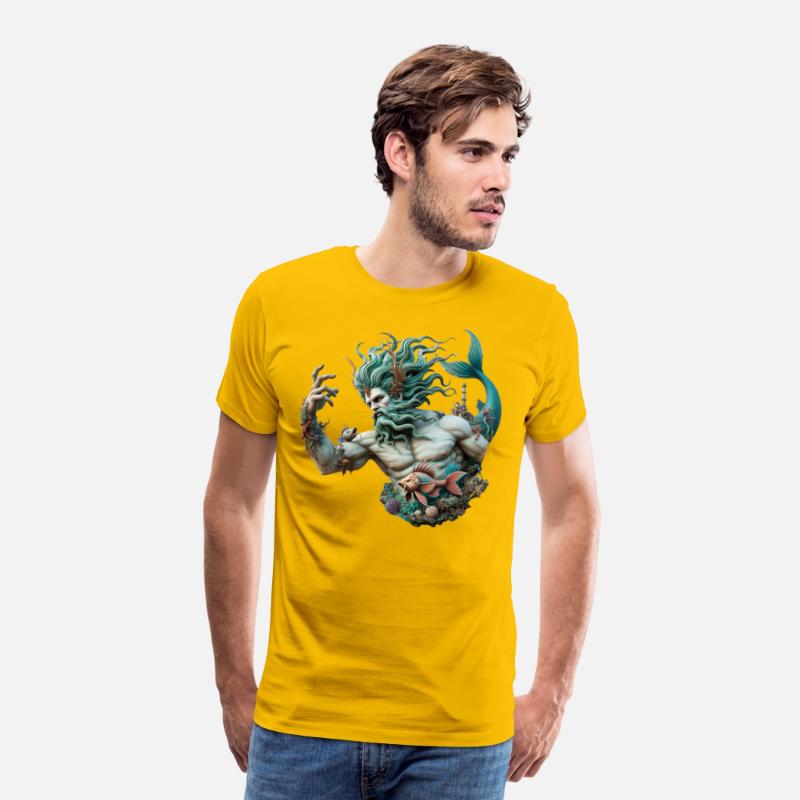 Triton Sea God of Greek Mythology