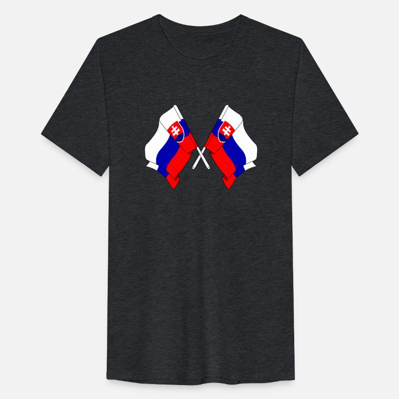 Two flags of Slovakia