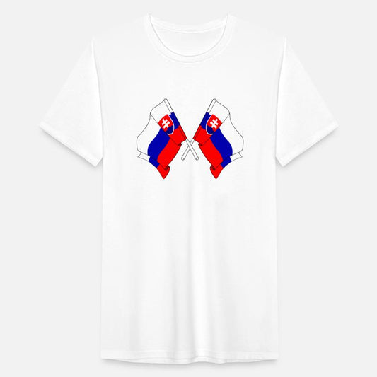 Two flags of Slovakia