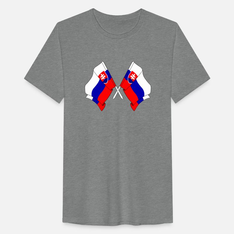 Two flags of Slovakia