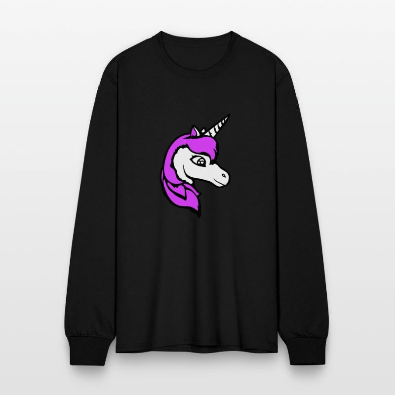 Unicorn Pink Cute Pretty Friendly Cartoon Girl Fun