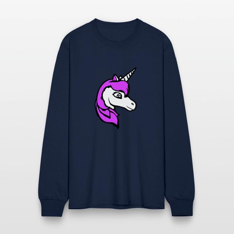 Unicorn Pink Cute Pretty Friendly Cartoon Girl Fun