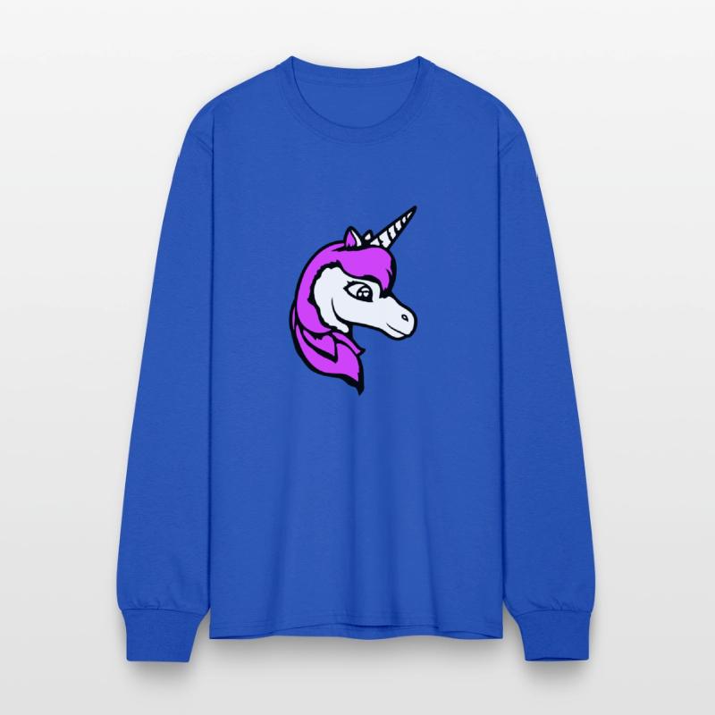 Unicorn Pink Cute Pretty Friendly Cartoon Girl Fun