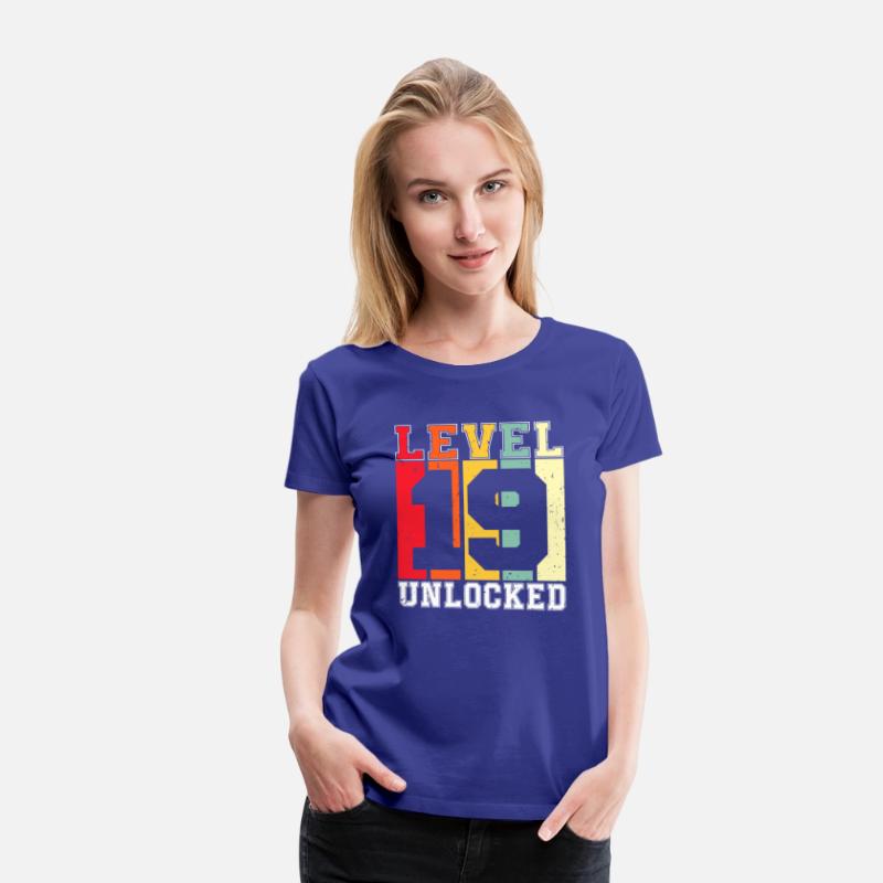 Unlocked Level 19 Awesome 19th Birthday Gaming