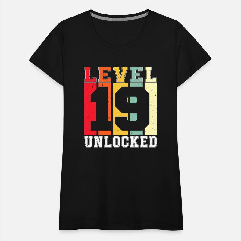 Unlocked Level 19 Awesome 19th Birthday Gaming