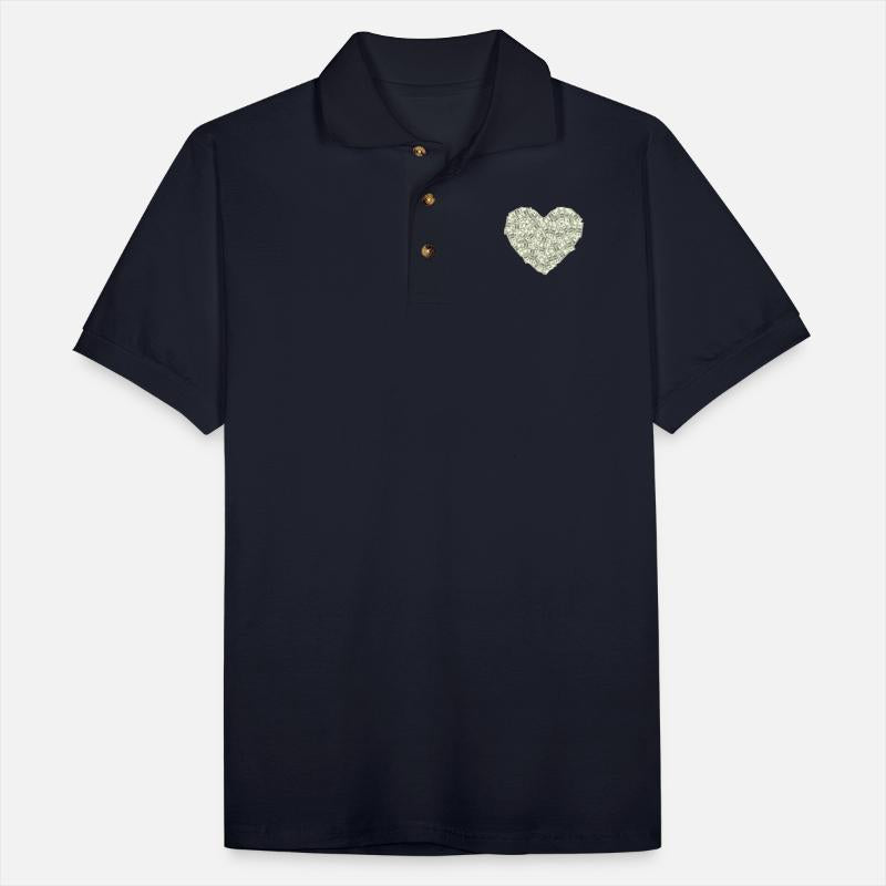 US dollar heart shape, love money