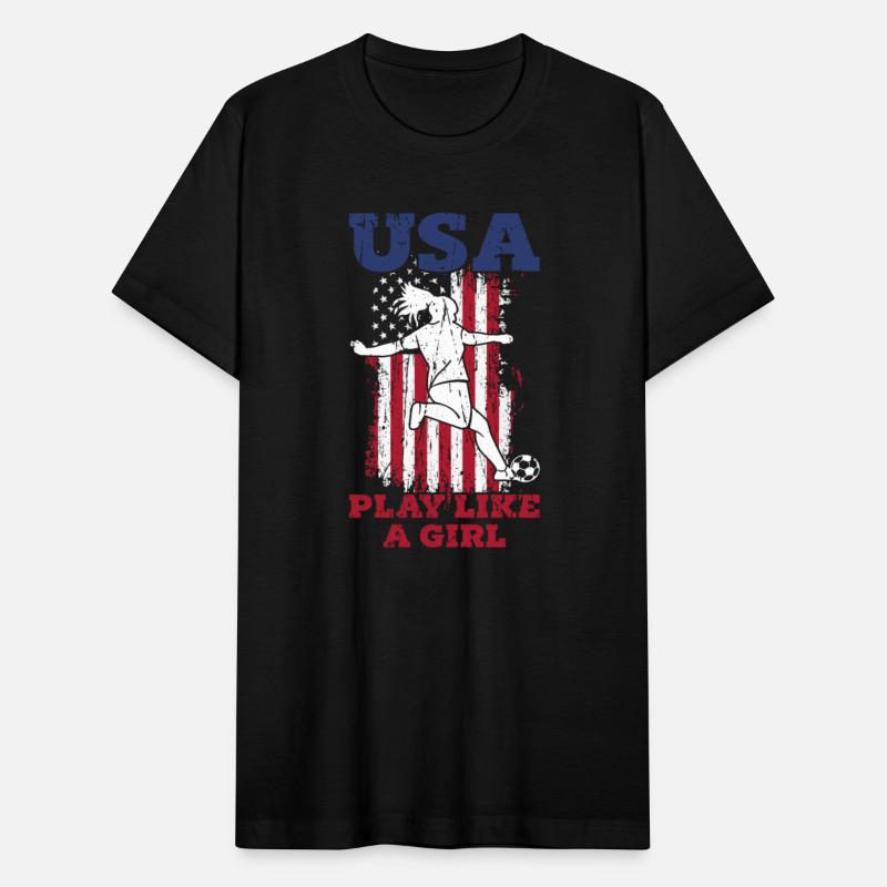 USA play like a girl - score keeper