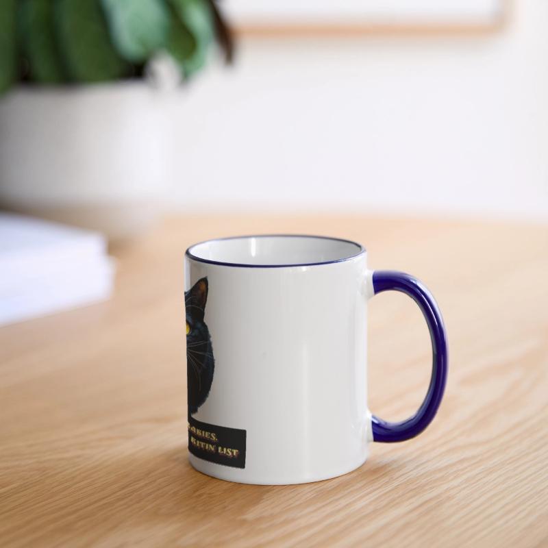 Vampire Cat with Humorous Quote