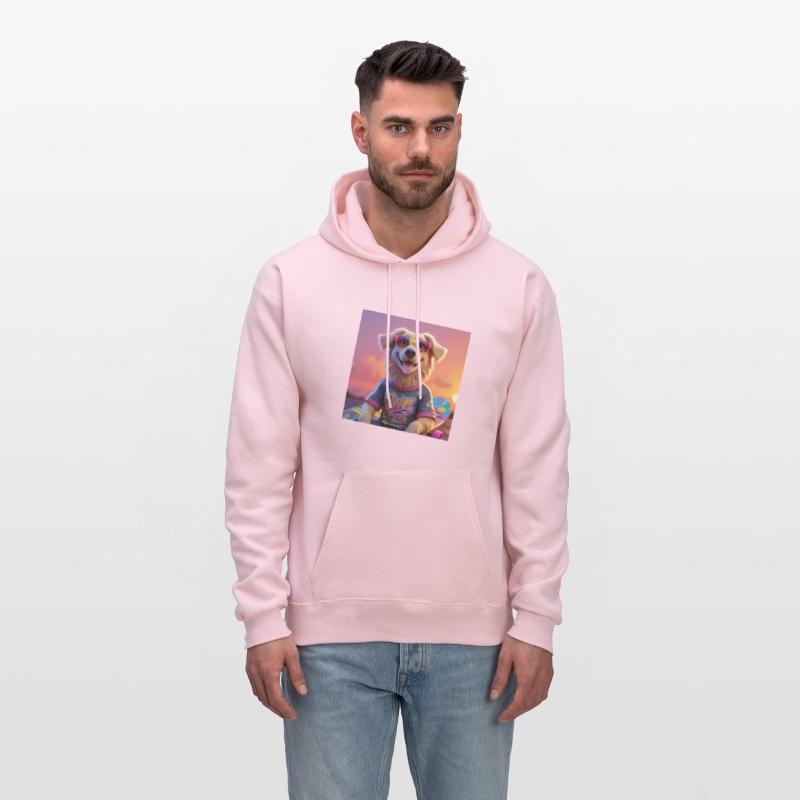 vibrant pet design shirt golden retriever summe