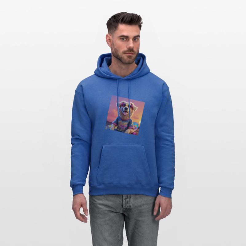 vibrant pet design shirt golden retriever summe