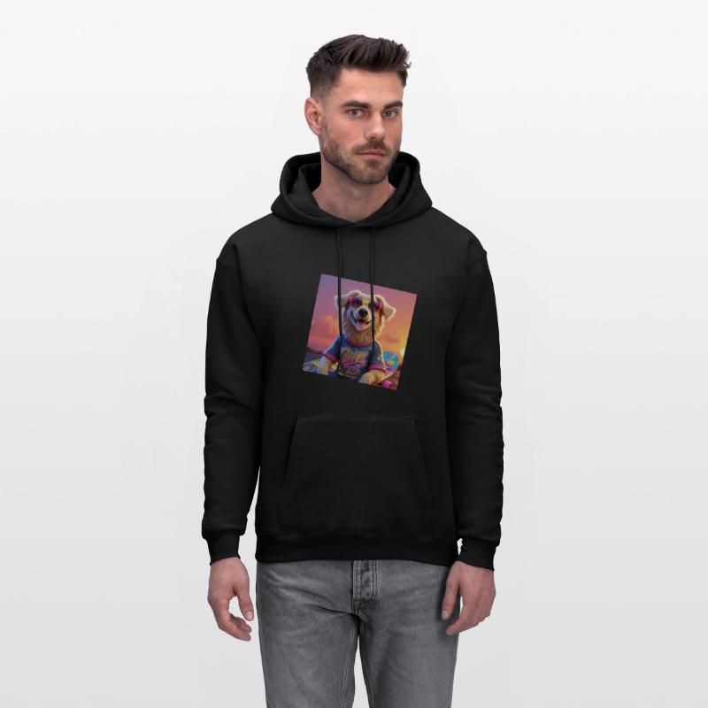 vibrant pet design shirt golden retriever summe