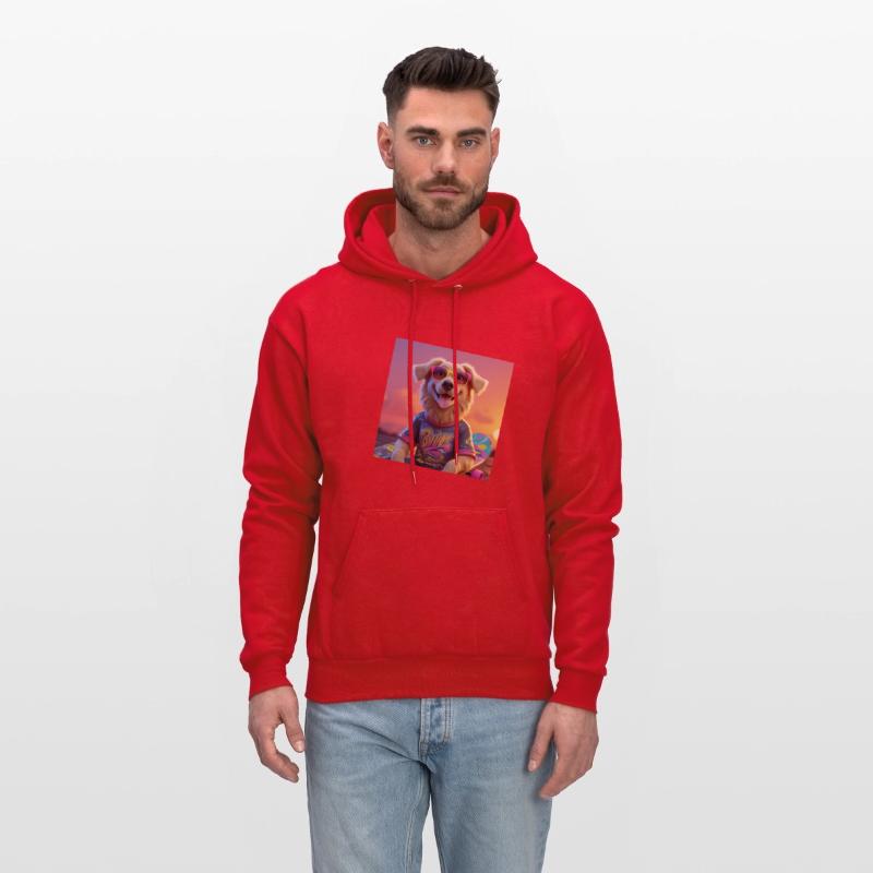 vibrant pet design shirt golden retriever summe