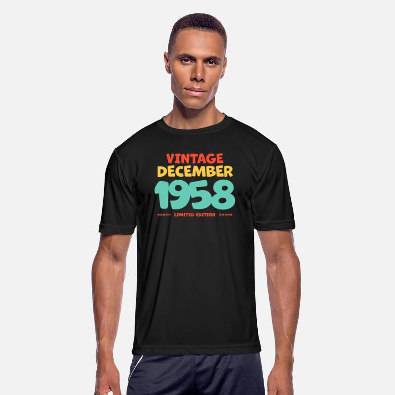 Vintage 1958 December Legend Born in December 1958