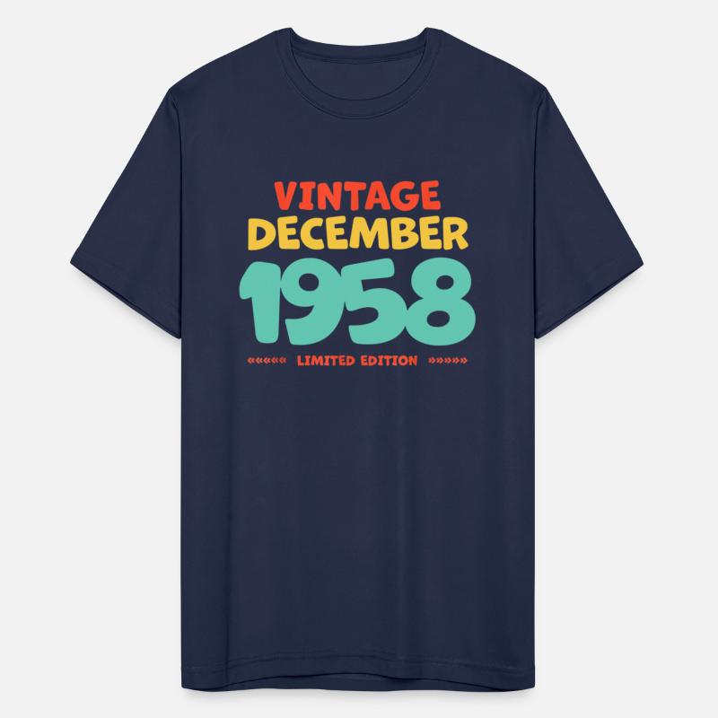 Vintage 1958 December Legend Born in December 1958