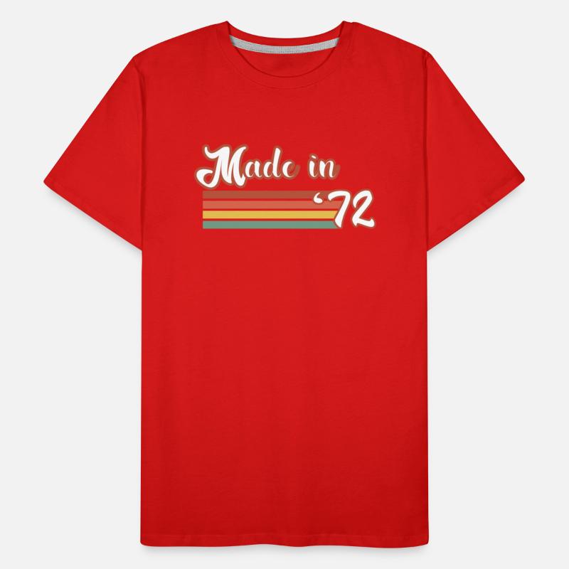 Vintage 1972 52th Birthday Made in 1972 Born 1972
