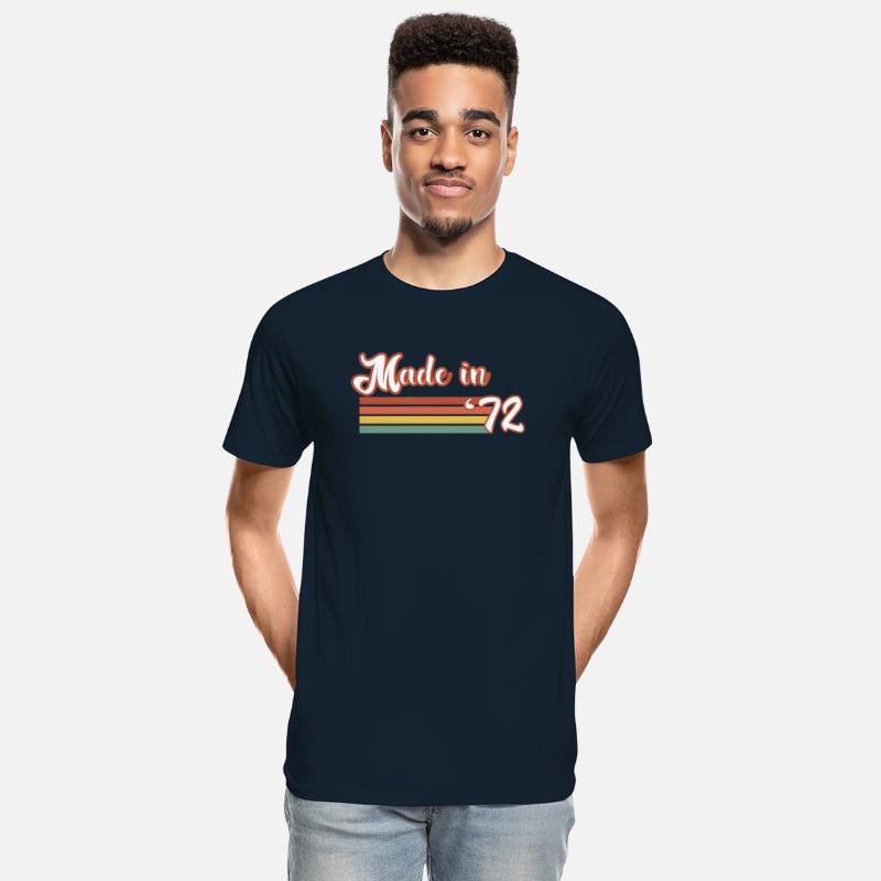 Vintage 1972 52th Birthday Made in 1972 Born 1972