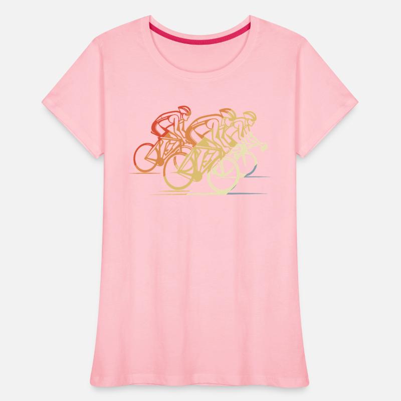 Vintage Cycling Drawing