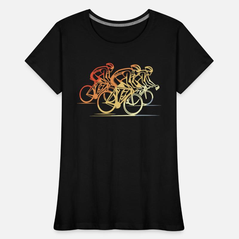 Vintage Cycling Drawing