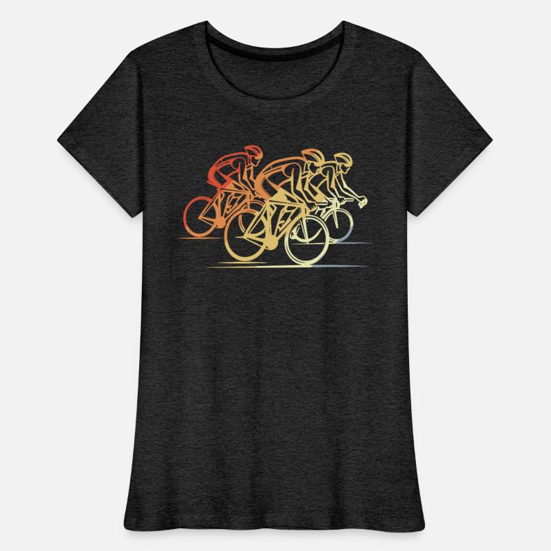 Vintage Cycling Drawing