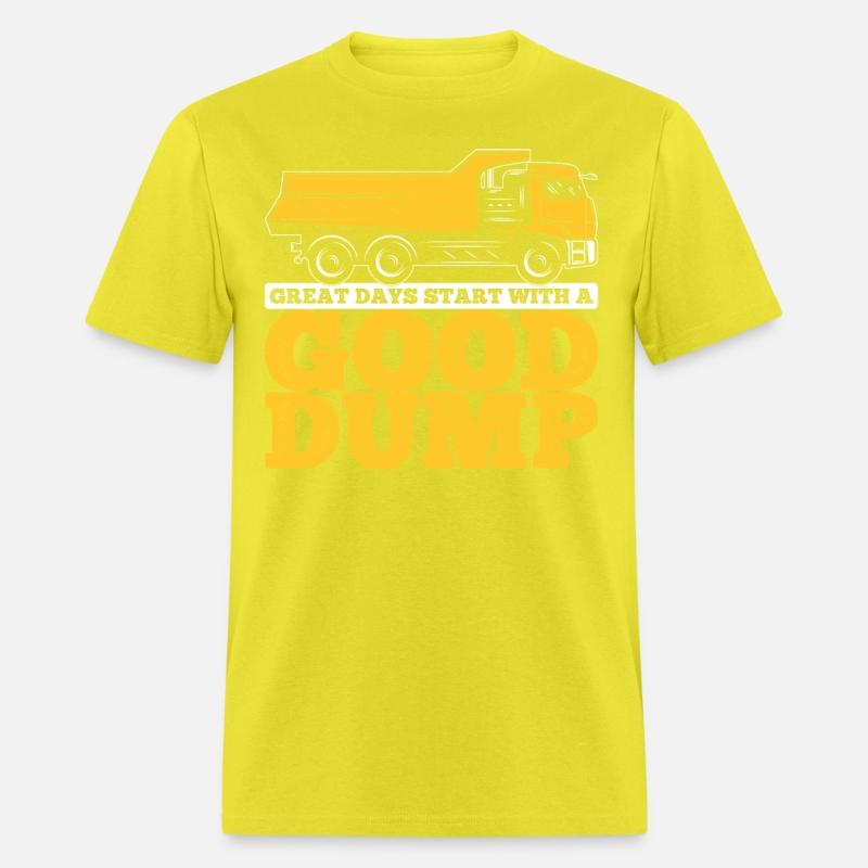 Vintage Dump Truck Driver Construction Worker Life