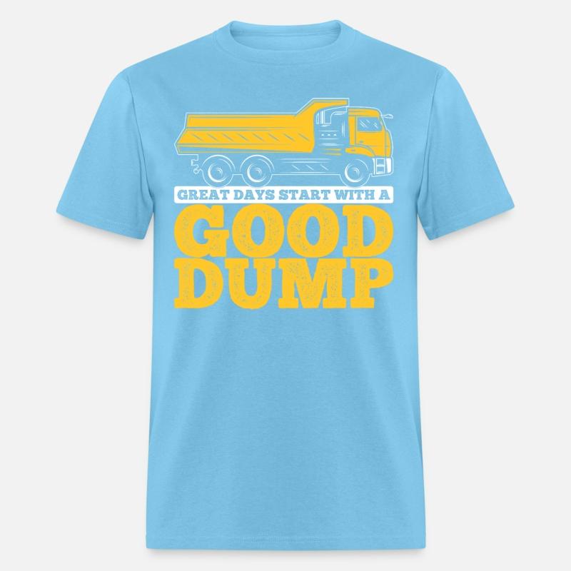 Vintage Dump Truck Driver Construction Worker Life
