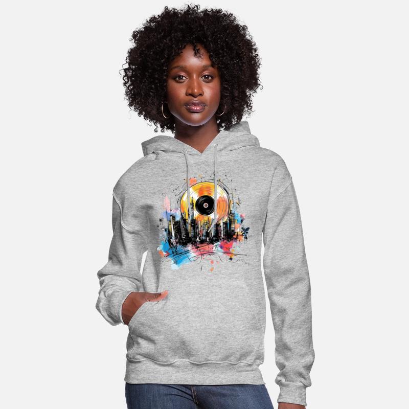 Vinyl Record in the City