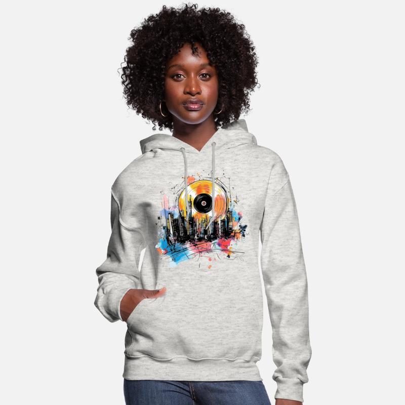 Vinyl Record in the City