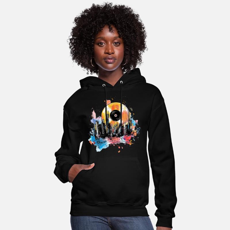 Vinyl Record in the City