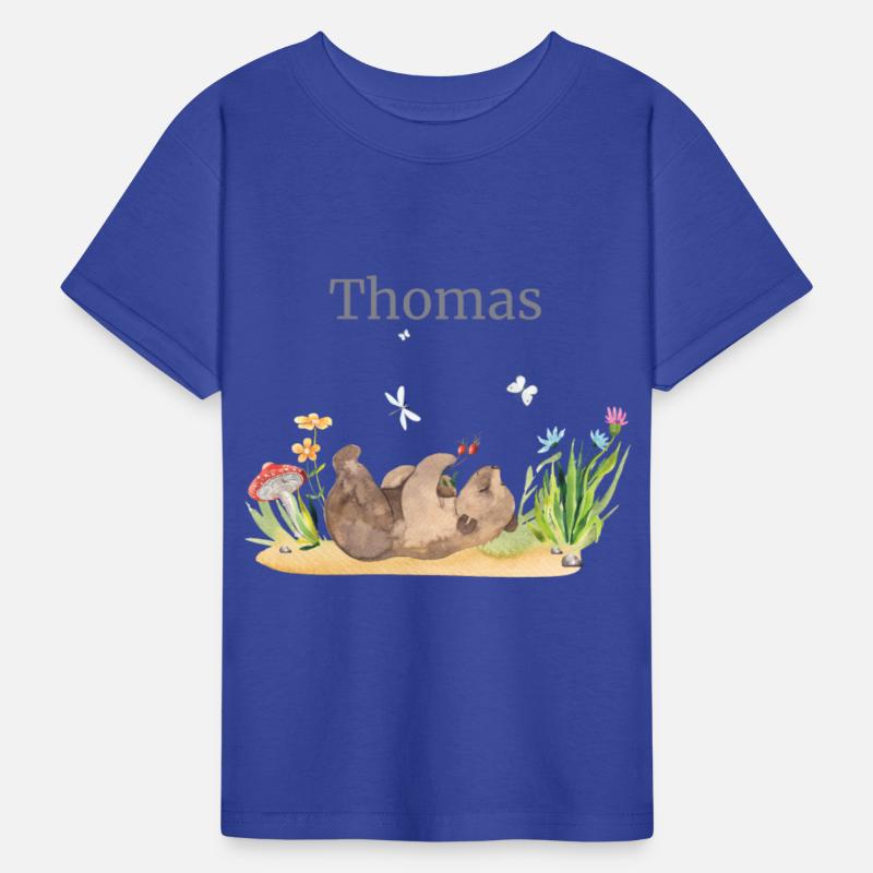 Waldtier Bär Flowers Name Thomas