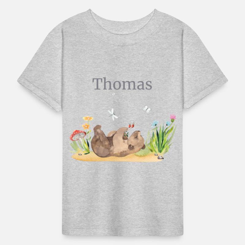 Waldtier Bär Flowers Name Thomas