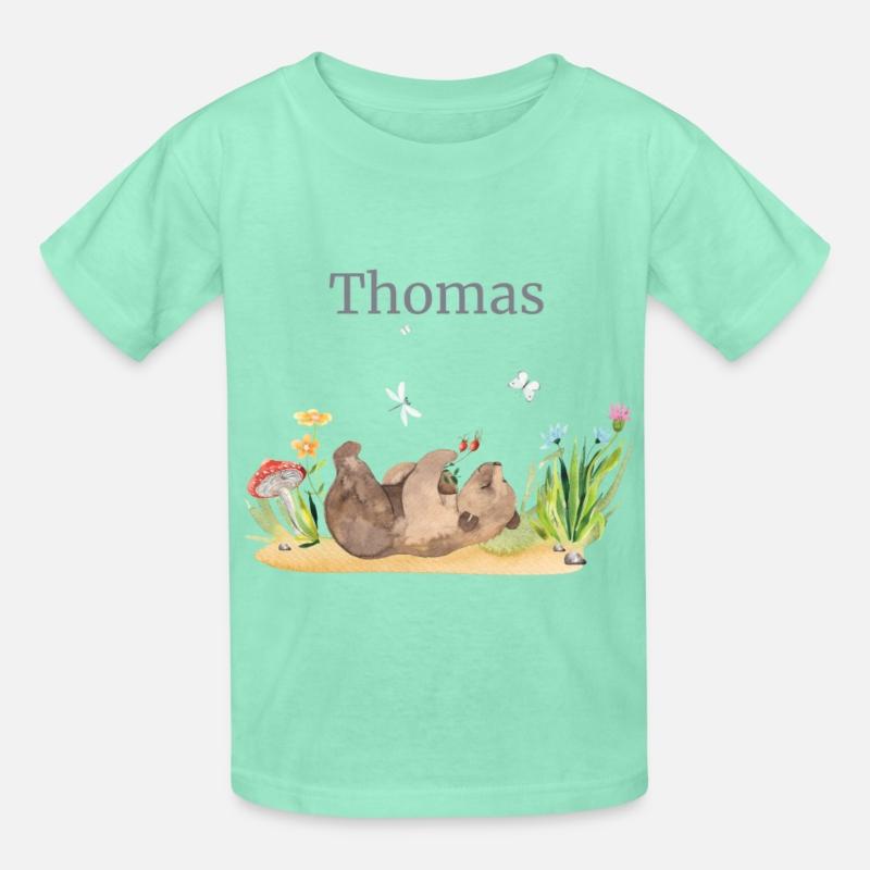 Waldtier Bär Flowers Name Thomas