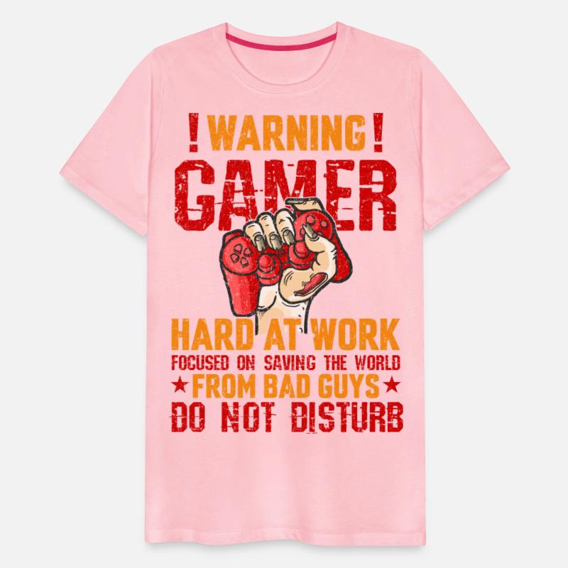 WARNING GAMER HARD AT WORK ...