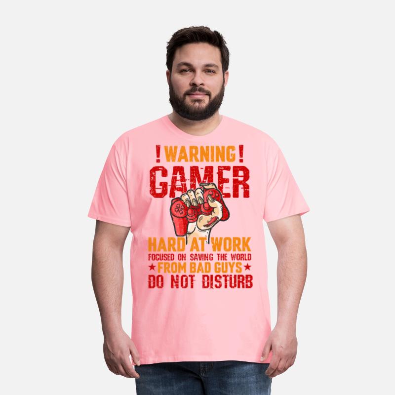 WARNING GAMER HARD AT WORK ...