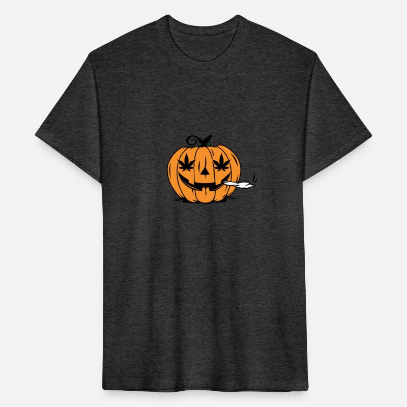 Weed Smoking Pumpkin Stoner Marijuana Halloween