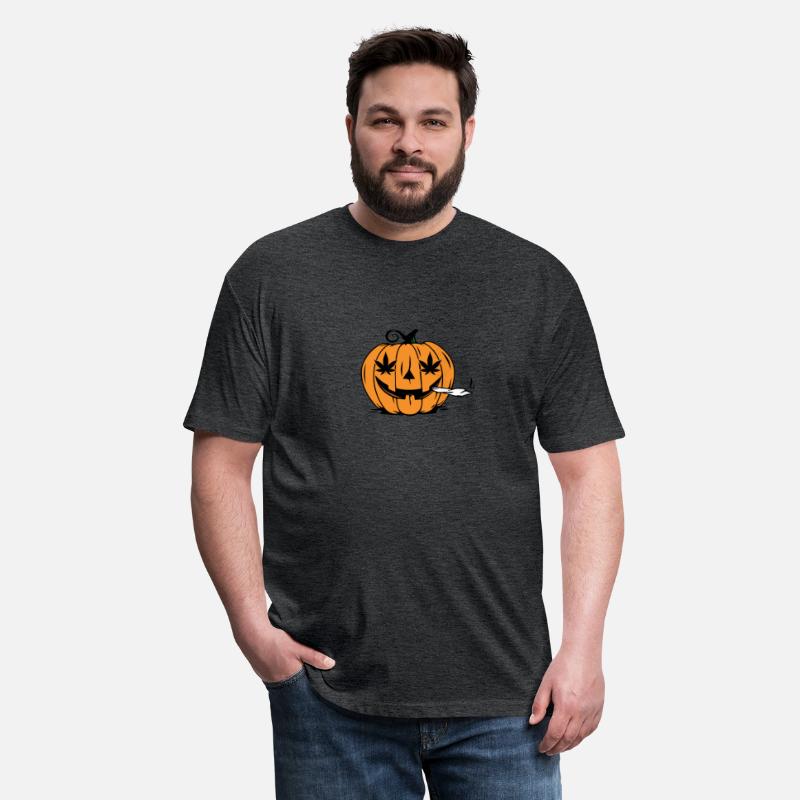 Weed Smoking Pumpkin Stoner Marijuana Halloween