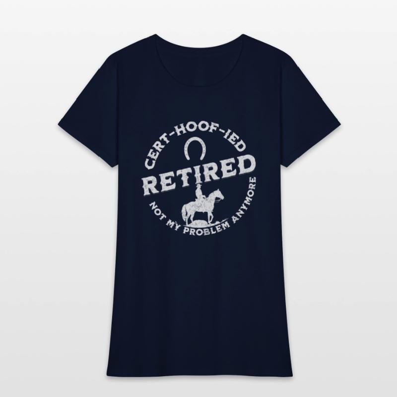 Western Horse Pun Retirement Cowboy