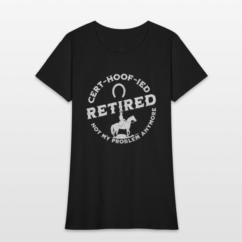 Western Horse Pun Retirement Cowboy