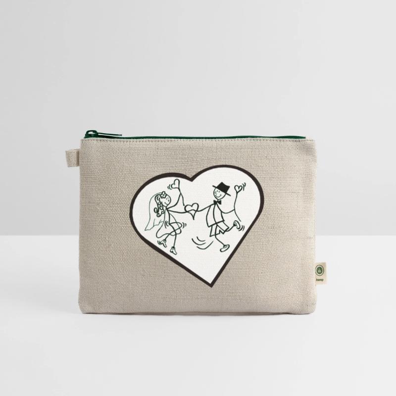 Whimsical Couple Heart Dance Design