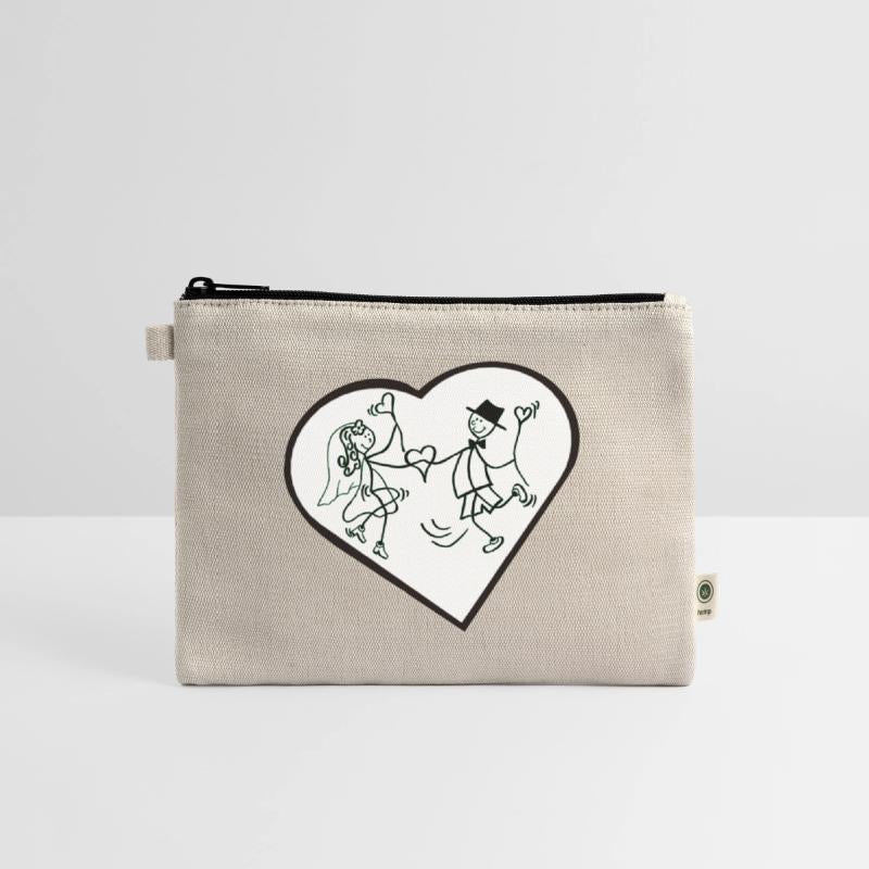 Whimsical Couple Heart Dance Design