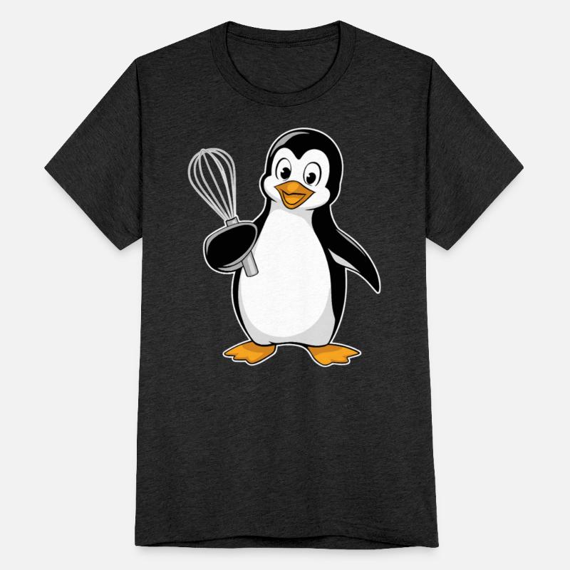 Whisk-Wielding Penguin Chef Delight