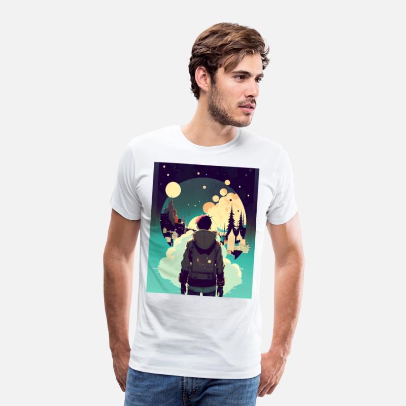 Whispers of the Night Captivated by a Cityscape