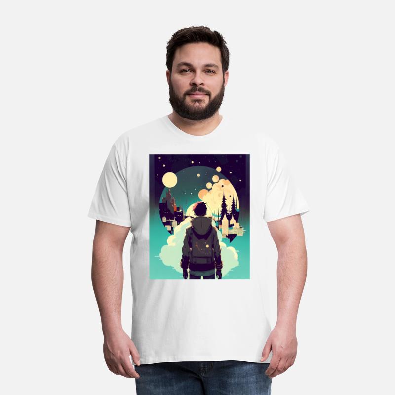 Whispers of the Night Captivated by a Cityscape