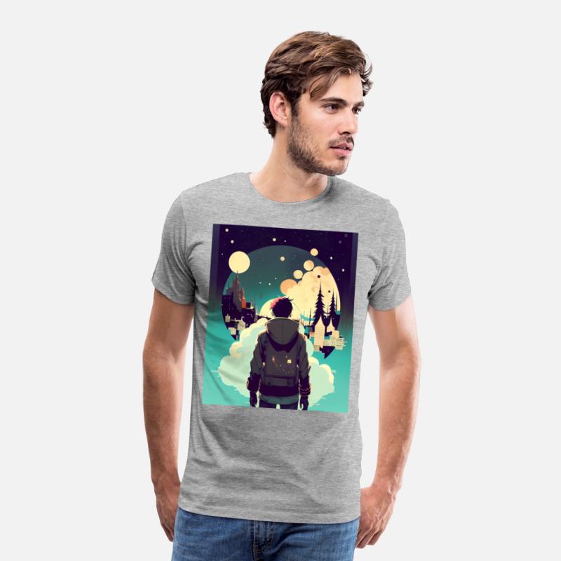 Whispers of the Night Captivated by a Cityscape