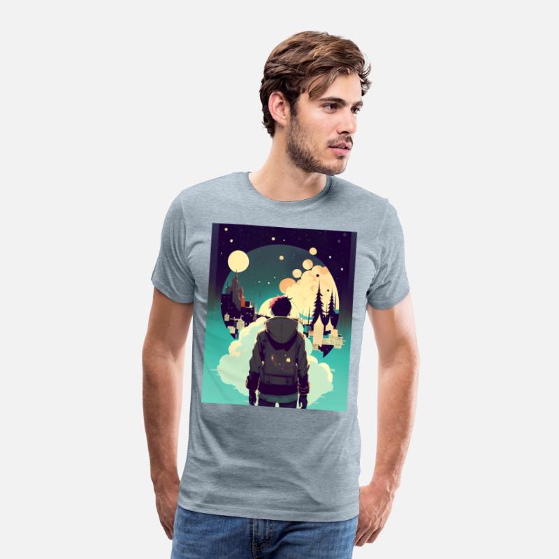 Whispers of the Night Captivated by a Cityscape