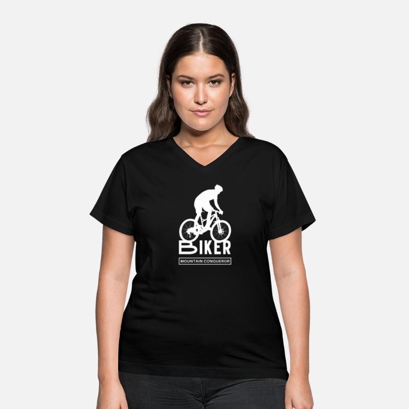 White Black Illustrated Biker T Shirt