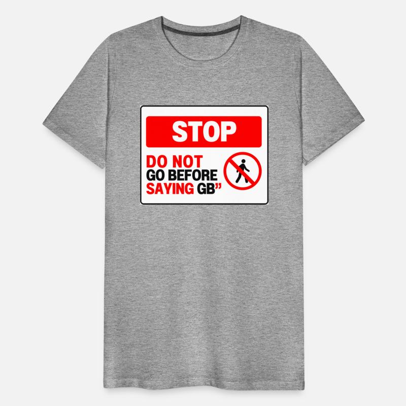 White Simple Stop Do Not GO Sign Poster