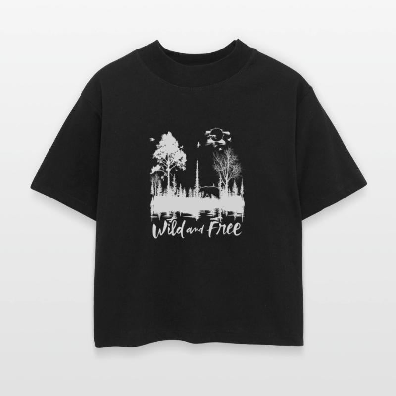 Wild and Free Products