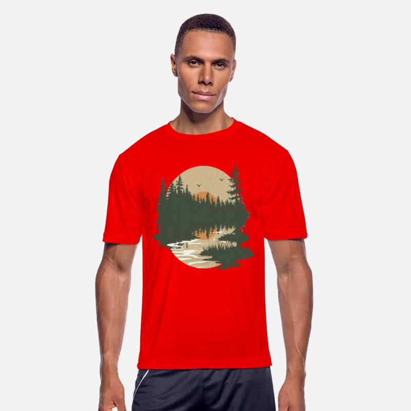 Wilderness Landscape Sunset Reflection